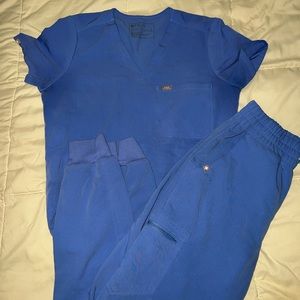Women's Ceil Blue SCRUB Set